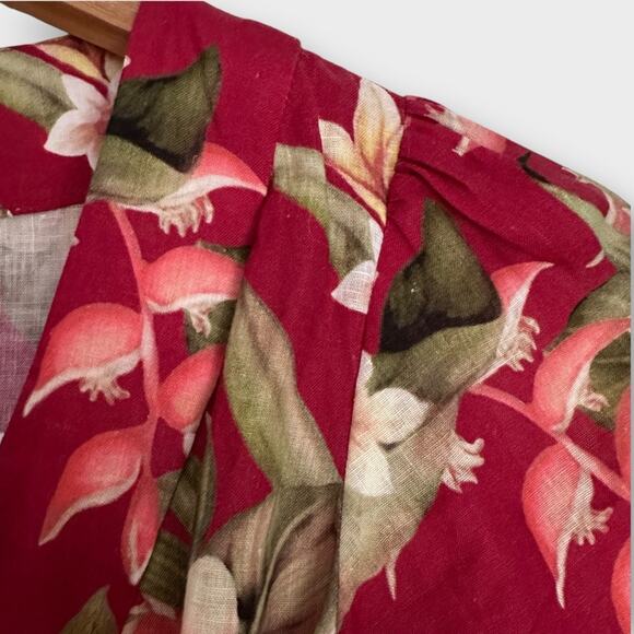 Zimmerman Lexi Floral Long Wrap Dress Size  0 (4 US) NWT - Picture 7 of 12